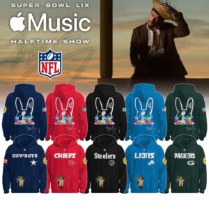 NFL x Bad Bunny Super Bowl Hoodie All Team Limited Edition