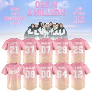 Los Angeles Dodgers X TWICE: 10TH Anniversary New Film & Special Album Release – Limited Merch 2025