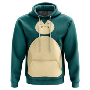 Snorlax Pokemkon Anime Hoodie