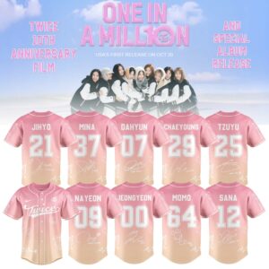 (All Teams Edition) TWICE: ONE IN A MILLION 10TH Anniversary Film & Special Album Release – Limited Merch