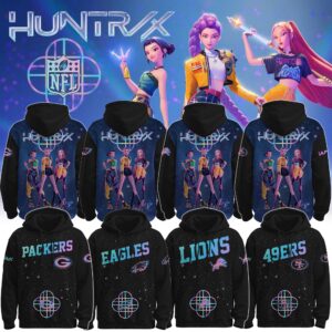 NFL x Kpop Demon Hunter Anime Hoodie