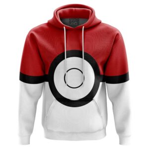 Pokeball Pokemon Anime Hoodie