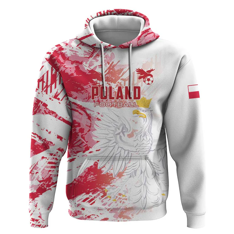 Poland Football Hoodie Orly Go Champions