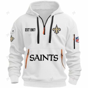New Edition - NFL - SAINTS - Half Zipper Hoodie