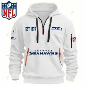 New Edition - NFL - Sea - Half Zipper Hoodie