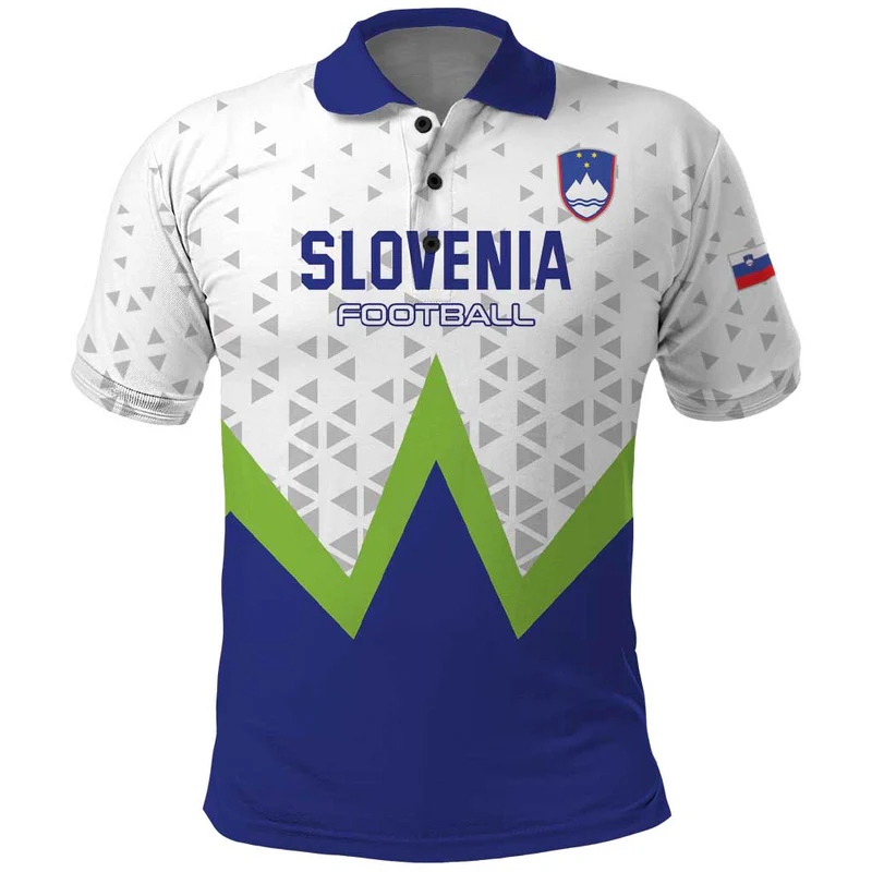 Slovenia Football Polo Shirt Slovenija Go Champions
