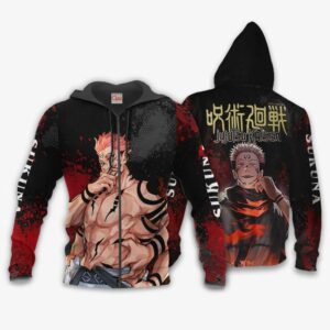 Sukuna Jujutsu Kaisen Anime Hoodie