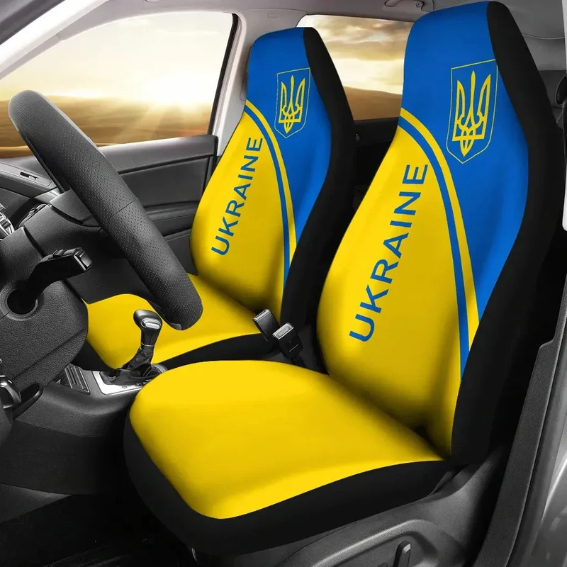 Ukraine Car Seat Covers Curve Version