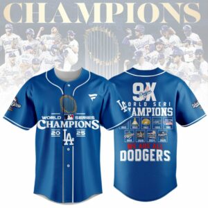 2025 Champions Los Angeles Dodgers Jersey