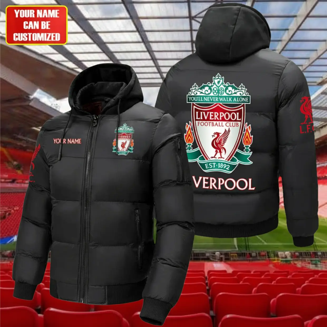 LFC Puffer Thermal Sport Warm Jacket – SW001