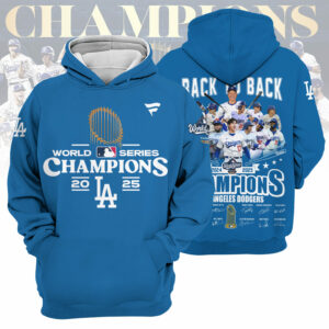 2025 Champion LA Dodgers Premium Hoodie