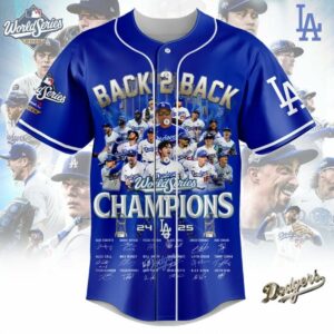 2025 Champion LA Dodgers Team MLB Jersey