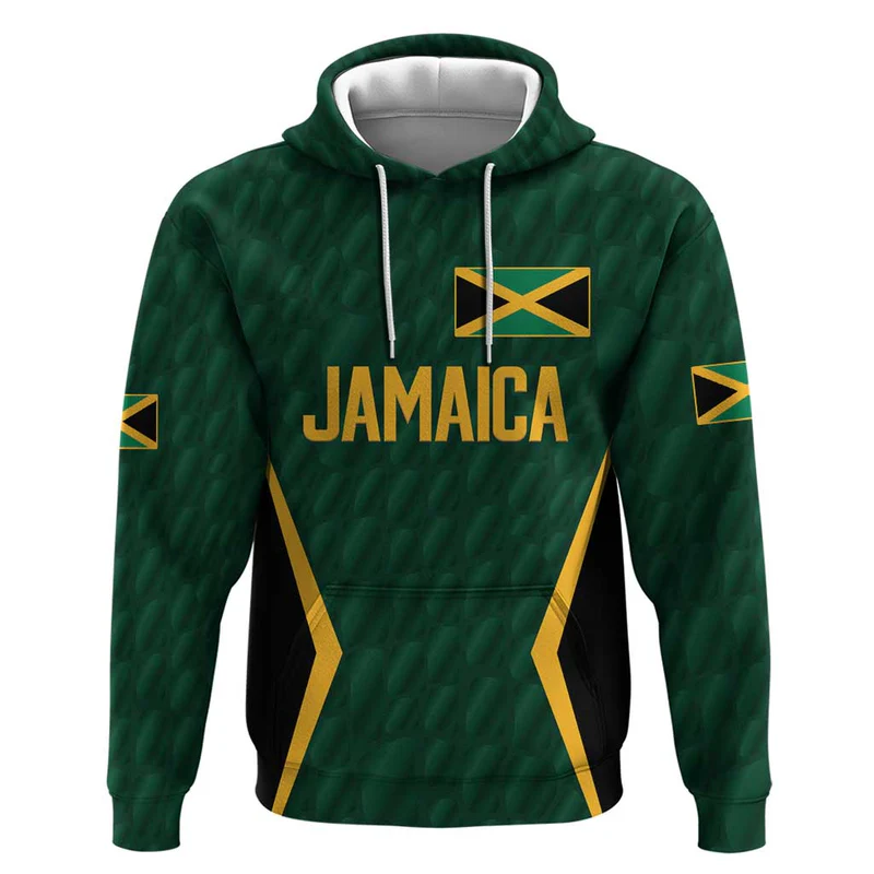 Custom Jamaican Cricket Jersey Special Edition Hoodie