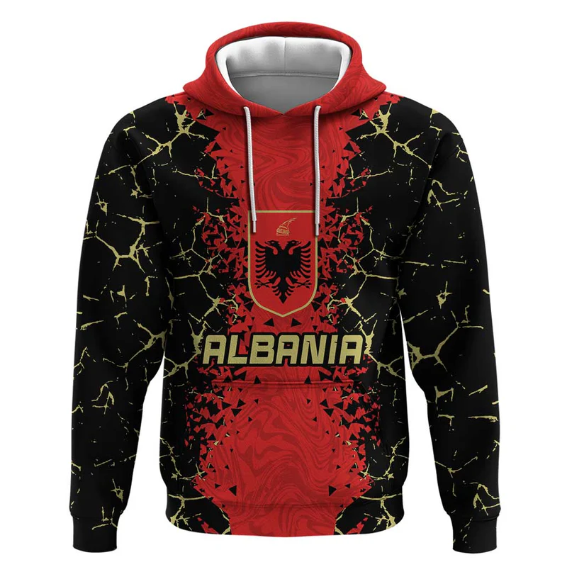 Custom Albania Football Go Champion Hoodie