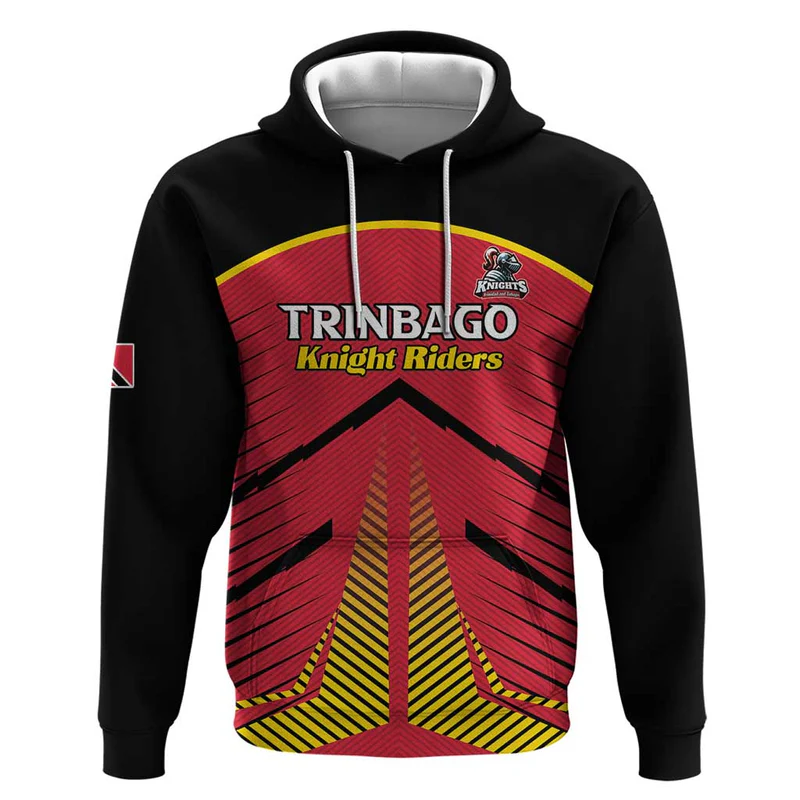 Custom Trinidad and Tobago Cricket Hoodie Wave Yuh Flag – Trinbago Strong