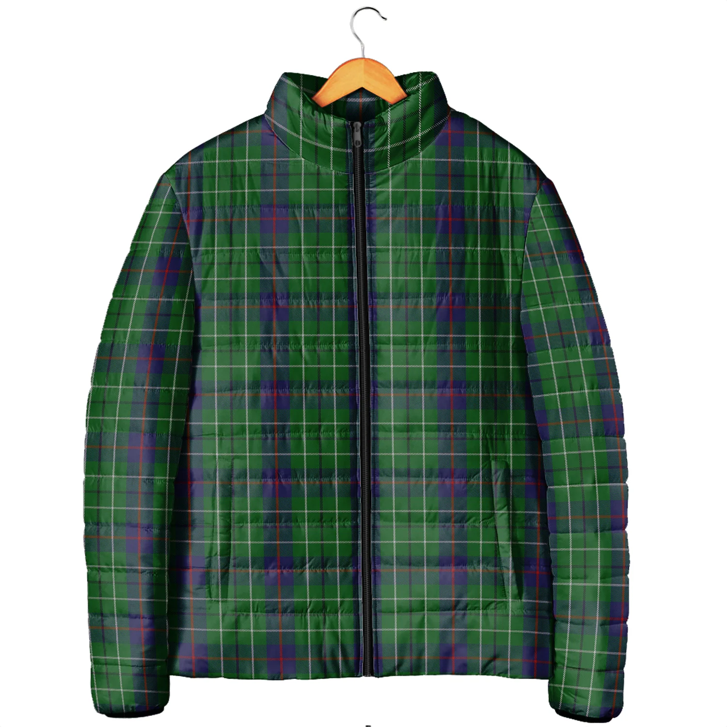 Tartan Padded Jacket 05