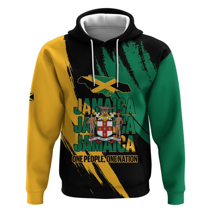Jamaica Independence Day Hoodie One People One Nation