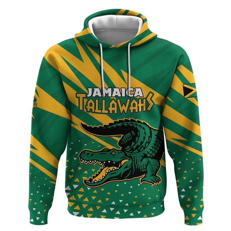 Custom Jamaica Cricket Tallawahs Hoodie Fi Wi Tallawahs Champions