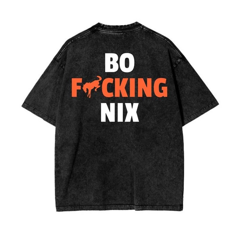 Bo Nix Broncos NFL Unisex Vintage Tee