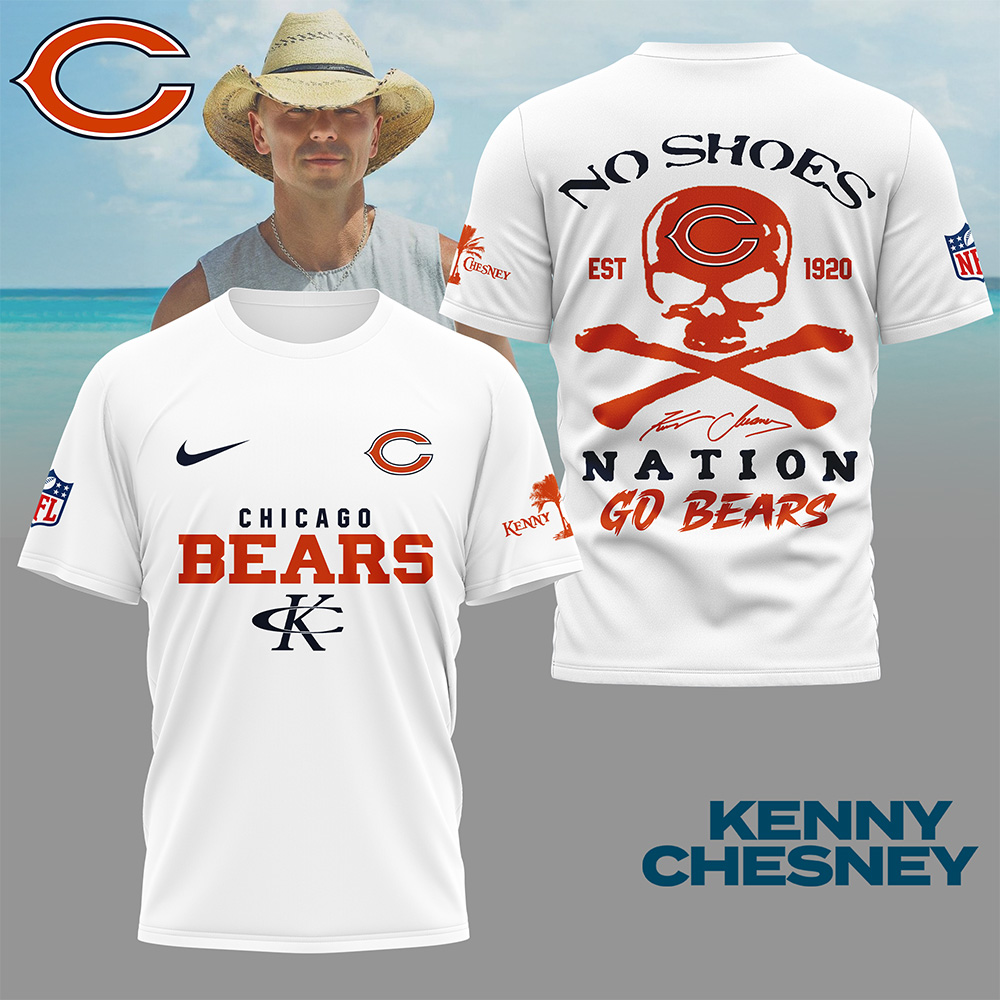 Chicago Bears Kenny Chesney - NFL Premium Shirt