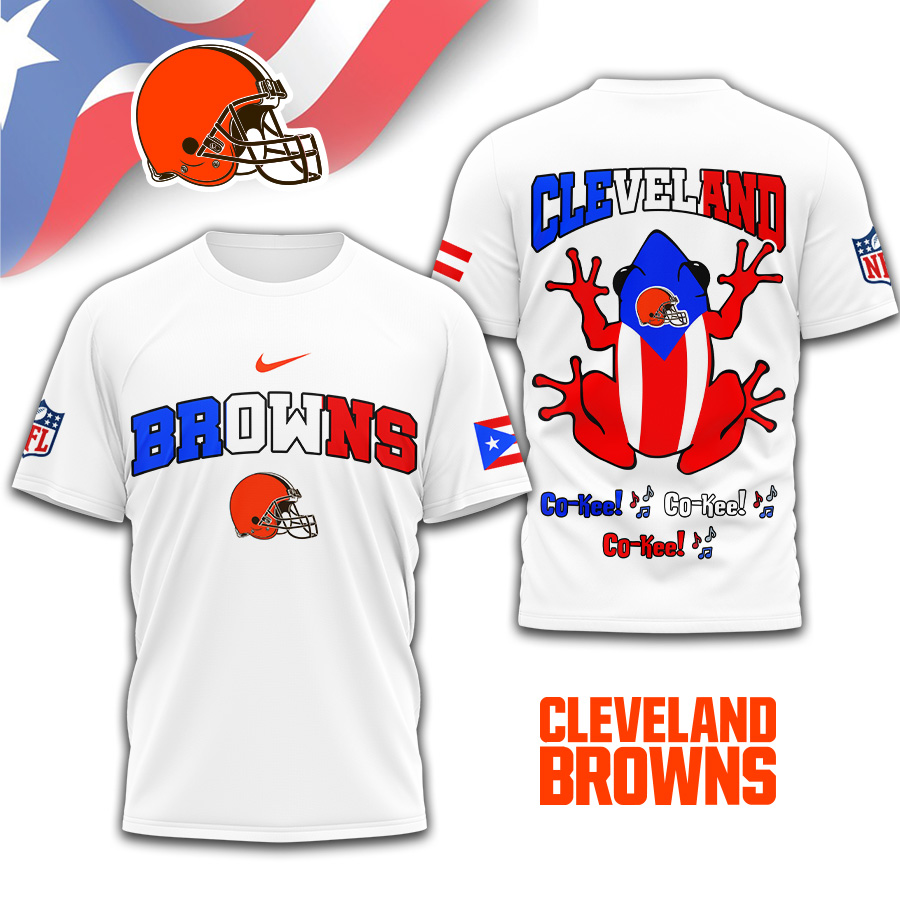 Cleveland Browns x Puerto Rico - NFL Premium Shirt