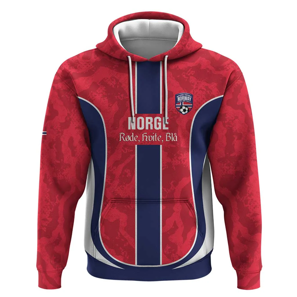 Custom Norway Football Hoodie 2026 Come On Norge LT14