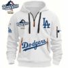 Champion Los Angeles Dodgers Quarter Zipper Hoodie