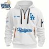 Legend Los Angeles Dodgers Since 1883 - Quarter Zipper Hoodie