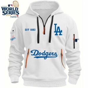 Legend Los Angeles Dodgers Since 1883 - Quarter Zipper Hoodie