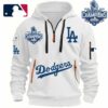 Champion Los Angeles Dodgers Quarter Zipper Hoodie