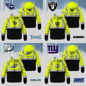 (32 Teams) NFL Premium Safety Windbreaker Jacket