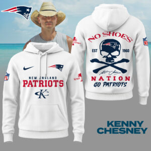 New England Patriots Kenny Chesney NFL Premium Pullover Hoodie