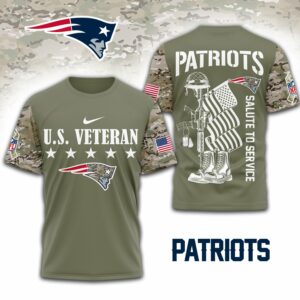 New England Patriots Salute To Service - NFL Premium Shirt