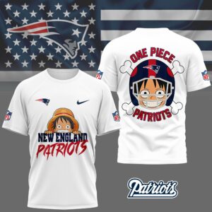 New England Patriots x One Piece Anime - NFL Premium Shirt