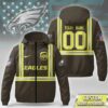 Philadelphia Eagles NFL - UPS Driver Premium Safety Windbreaker Jacket
