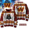 Washington Commanders x Star Wars Ugly Christmas Sweater - Knitted Sweater- Buy 2 Get 1 Free