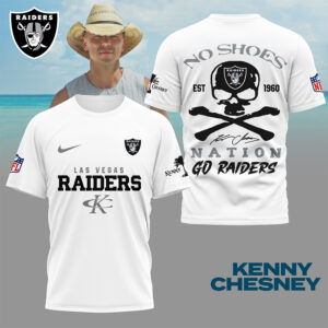 Las Vegas Raiders x Kenny Chesney - NFL Premium Shirt