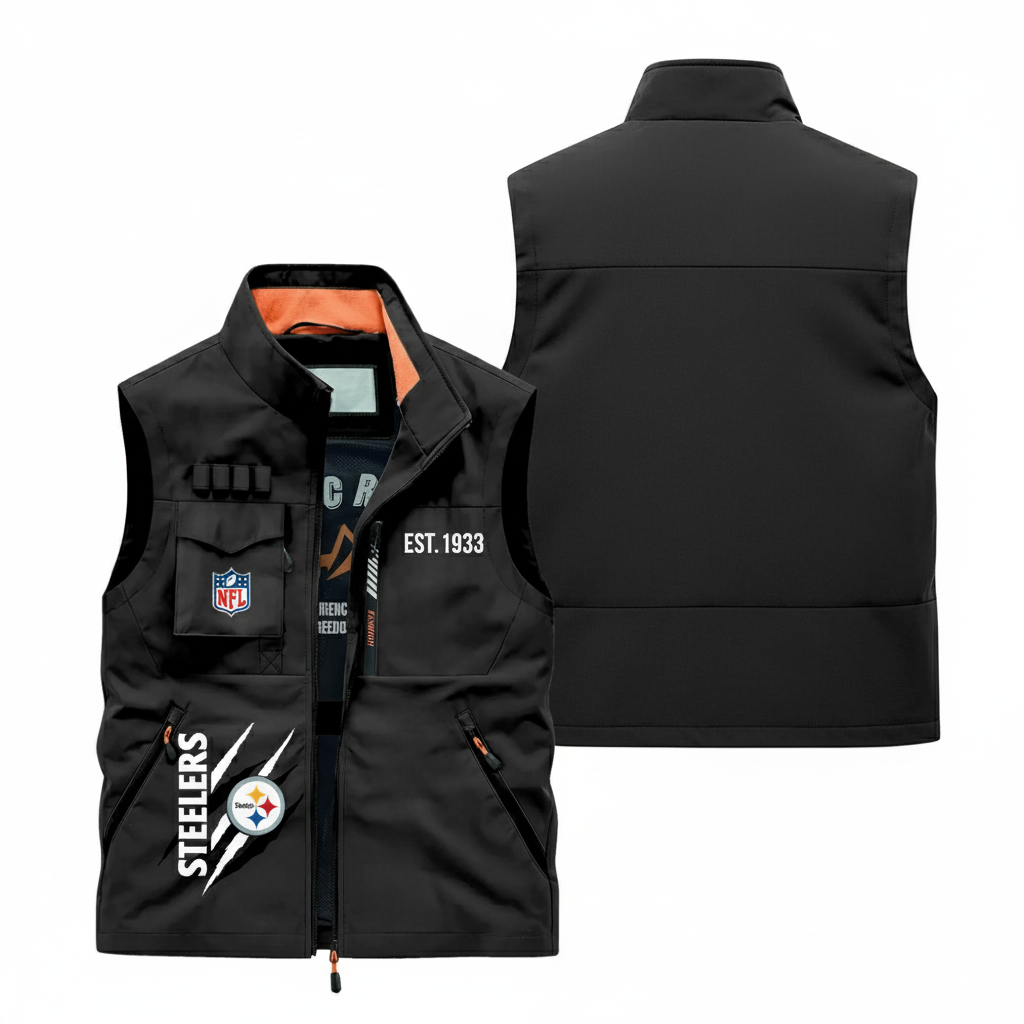 (32 Teams) NFL Legend Water-resistant Softshell Work Vest