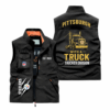 Pittsburgh Steelers NFL Truckers Edition Softshell Work Vest